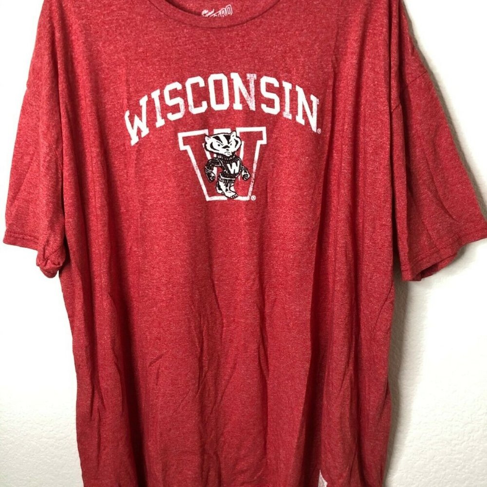 Elite Fan Shop Wisconsin Badgers Retro T-Shirt
